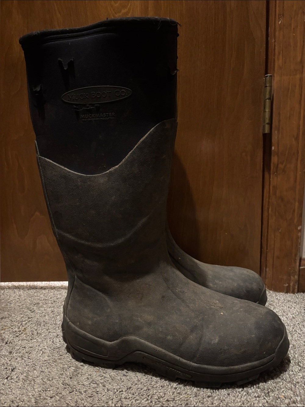 Muck Boot Co. Muckmaster Tall Black Work Boots